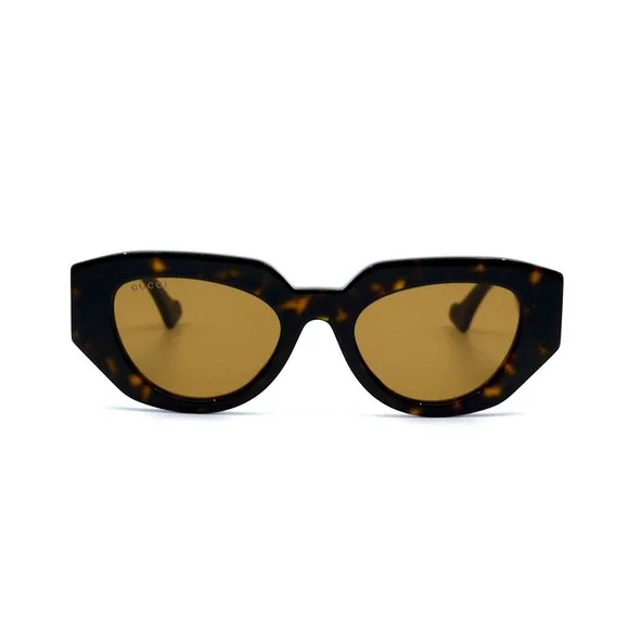 COPY - GUCCI GG1421S 002 HAVANA BROWN AUTHENTIC SUNGLASSES - Picture 2 of 14